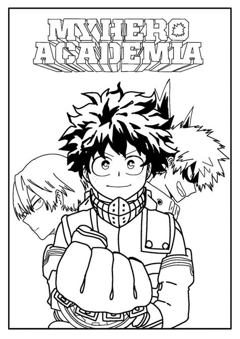 my hero academia coloring pages|my hero academia coloring pages deku.